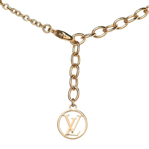 louis vuitton necklace flower